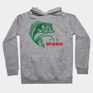 Pee on work Bass Hoodie